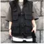 BLOOMRIDGE Áo vest Nhiều túi không tay áo choàng