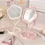 Gương decor để bàn trang điểm hình hoa xinh xắn【chiosala13】