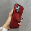 Mới Bốn Góc Chống Rơi Mờ Hoàn Thiện Từ Tính Ốp lưng Iphone 16 15 14 13 12 11 Pro Max 15 Plus Có Giá Đỡ Gắn Xe Ô Tô Ốp Lưng Cứng Chống Sốc
