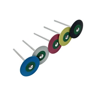 1 Chiếc Cao Su Nha Khoa Kim Cương Đánh Bóng Bánh Xe Đĩa Sứ Zirconia Phục Hồi 26 Mm Phòng Thí Nghiệm Nha Khoa Máy Đánh Bóng