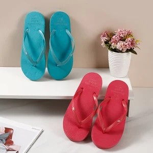Dép xỏ ngón Nam nữ Dép lê đôi trong nhà mùa hè Xăng đan đi biển nhẹ chống trượt