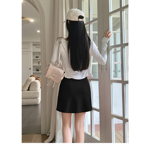Váy bà bầu mùa hè Sản phẩm mới Dây rút Váy gói hông phù hợp