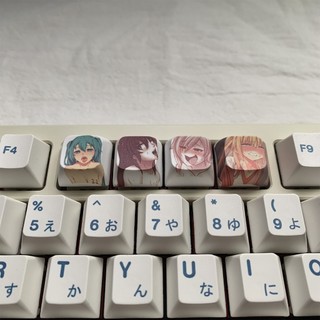 Ahegao Keycaps 1.25U / 1.5U / 1.75U / 2U / 2.25U / 2.75U Keycap 6.25 / 7U Thanh không gian