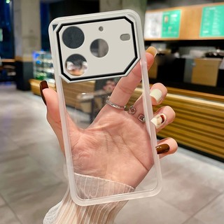 Màu Sắc Đơn Giản Đáng Yêu Vỏ Điện Thoại Cho Tecno Pova 6 Pro Li9 Li7 Pova 6 Neo 7 Full Camera Bảo Vệ Chống Rơi Trong Suốt Bìa Mềm