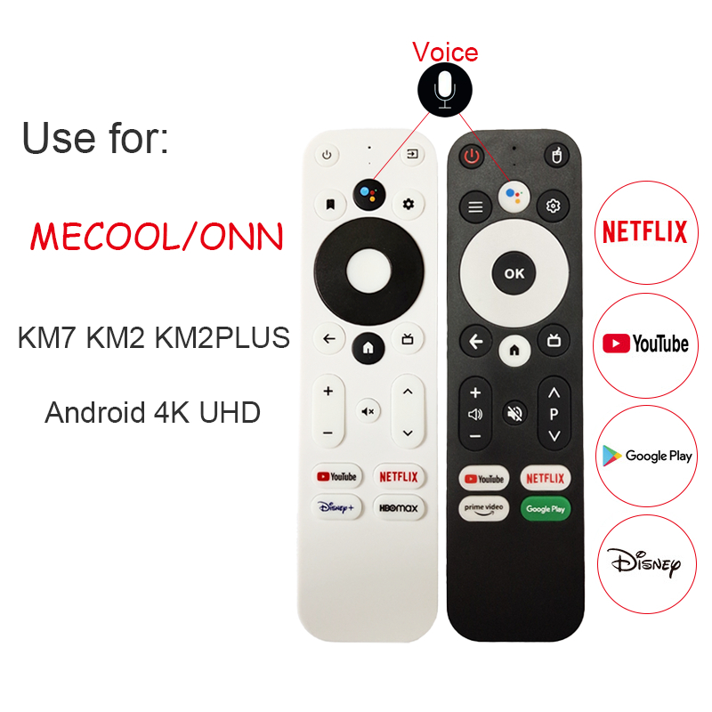 Remote Điều khiển Đầu Thu mecool ONN Android HD 4k TiVi Box Google ...