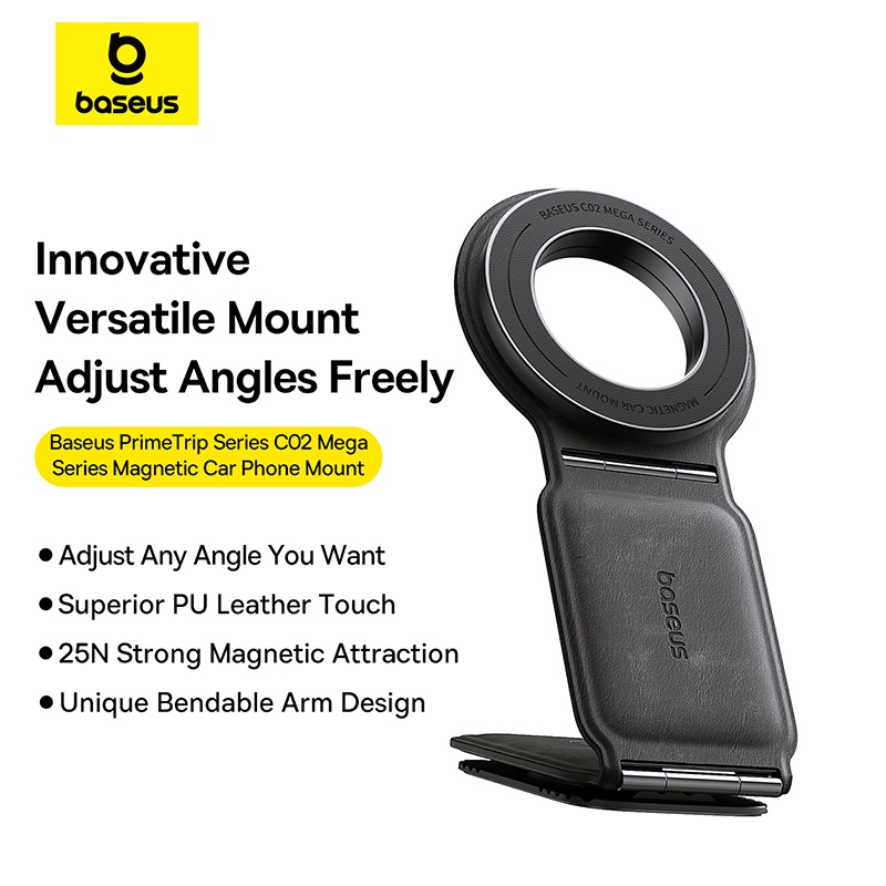 Baseus PrimeTrip Series C02 Mega Giá đỡ điện thoại trên ô tô từ tính Phiên bản gắn trên