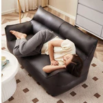 Sofa lười Phòng ngủ Tatami Sofa nhỏ Hai người Sofa phòng khách ghế thư giãn ghế sofa mini ghế togo ghế da sofa tối giản ghế lười hạt đậu ghế đọc sách nội thất phòng ngủ — ảnh 5