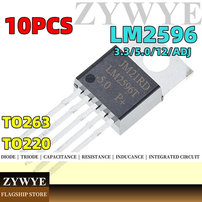 20 CHIẾC LM2596 Bộ Điều Chỉnh Điện Áp Chip IC LM2596S-3.3 LM2596S-5.0 ...