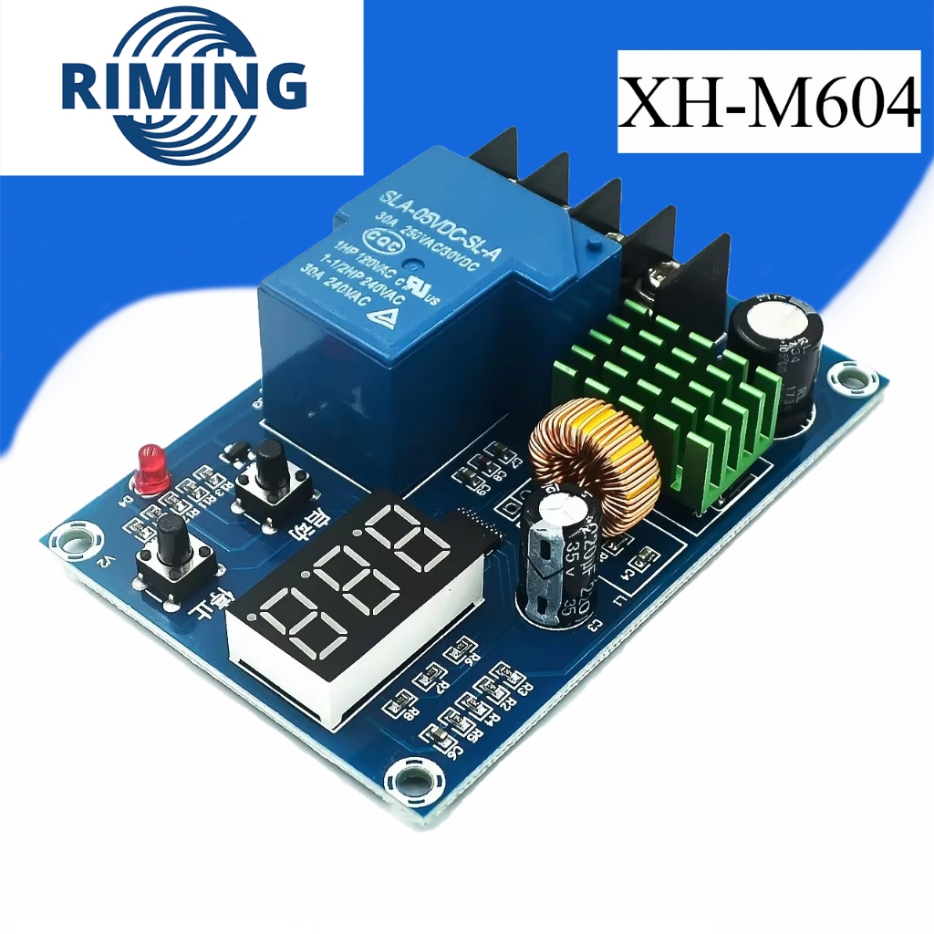 Mô-đun điều khiển sạc pin XH-M604 DC 6-60V Lưu trữ Pin Lithium Công tắc ...
