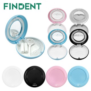 1 Chiếc Răng Giả Hộp Bảo Quản Có Gương Lỗ Không Khí Nha Khoa Chỉnh Nha Giữ Hộp Đựng Răng Giả Hộp Đựng Chăm Sóc Răng Miệng Nẹp Người Tổ Chức