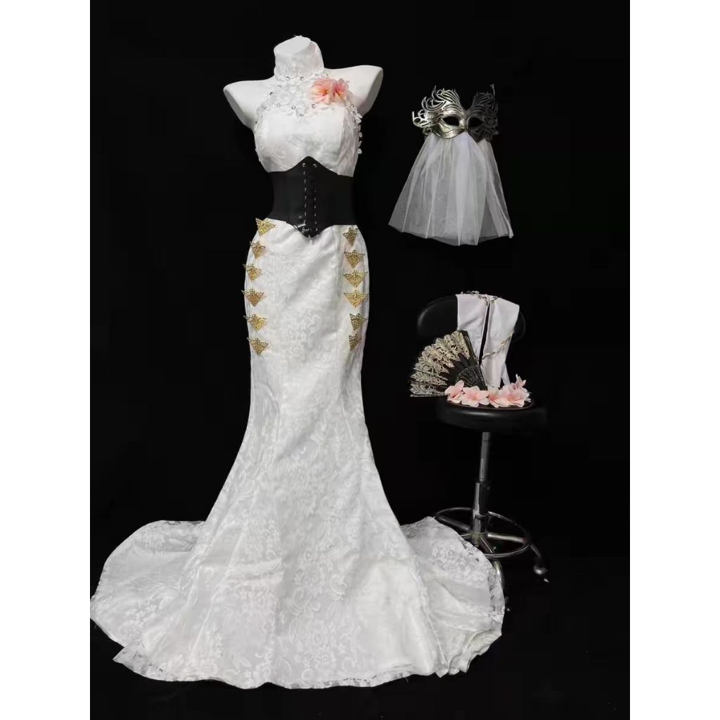 Identity V Michiko Geisha cosplay Costume Fifth Personality Flower