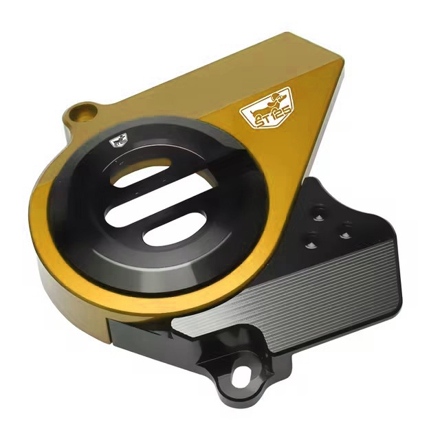 Thích hợp cho HONDA DAX125 ST125 Vịt 125 Dachshund Xe Máy Sửa Đổi Mặt Trước Bánh Xe Trang Trí Vỏ Bảo Vệ Ổ Đĩa Trước Vỏ Bảo Vệ Dây Xích Trước Vỏ Bảo Vệ Mặt Trước Răng Phụ Kiện
