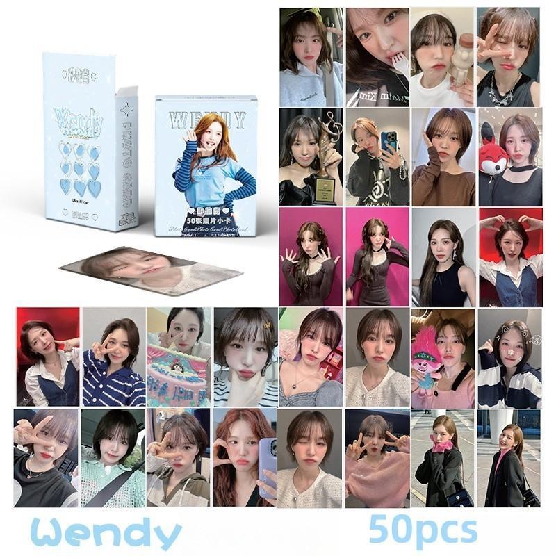 55pcs/box RED VELVET Cosmic Photocards Chill Kill Album YERI IRENE