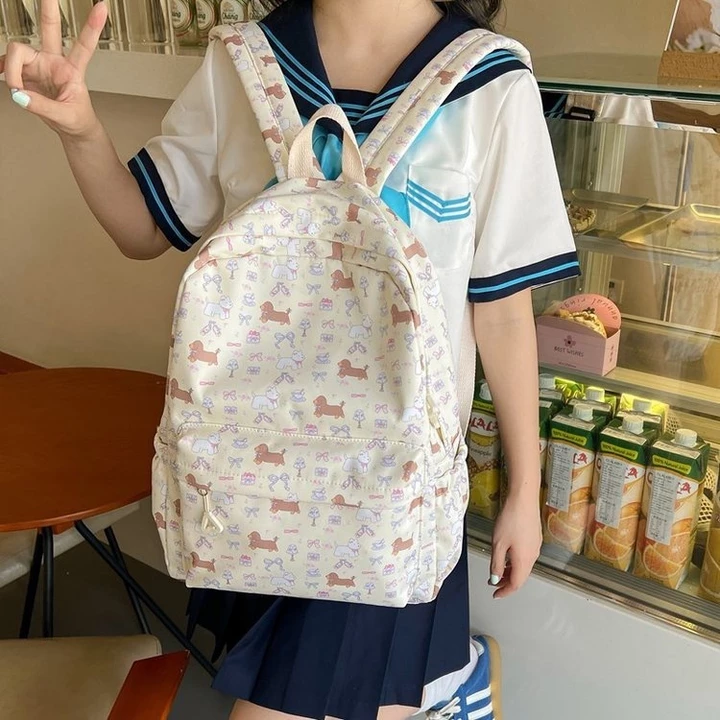 Women's Elegant Backpack – for School – 4