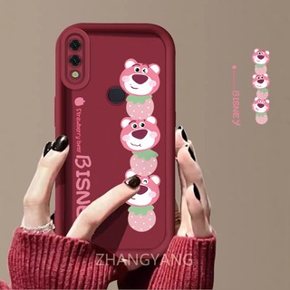 Ốp Lưng Cho Redmi note 7 Vỏ Điện Thoại Gấu Hoạt Hình Dễ Thương Có Silicon TPU Mềm Chống Rơi Và Chống Sốc camera Điện Thoại Bao Phủ Toàn Bộ