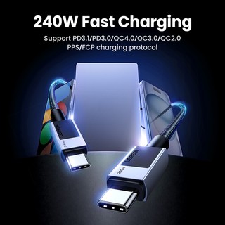 Ugreen 240W PD3.1 Type C sang Type C 480Mbps Cáp L513