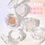 Xixi Monochrome Glitter Eyeshadow Shiny Diamond Eye Shadow Palette Chống Thấm Nước Highlighter Powder Shimmer Bright Earth Color Eye Makeup Cosmetics