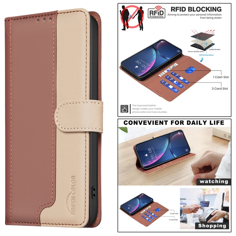 Ốp Da Cho iPhone 13 12 11 Pro 6 6s 7 8 Plus Xr Xs Max SE 4 2 3 2020 2022 Flip Chất Lượng Cao Retro Khe Cắm Thẻ Ví Bao Da