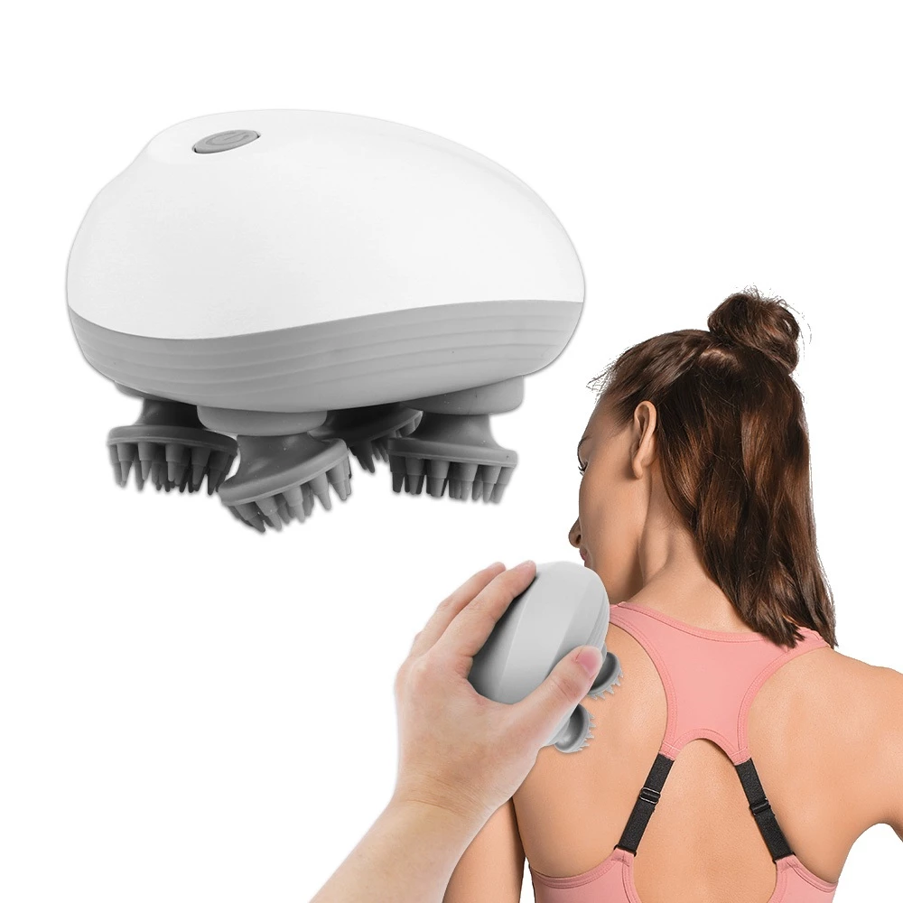 ELECTRIC SCALP MASSAGER, 4 MASSAGE HEADS, HANDHELD CAT MASSAGER<br>Electric scalp massager with 4 soft silicone heads<br>96 massage nodes soothe tense muscles and aching joints<br>Great for bonding with pets through gentle kneading like human fingers<br>Three adjustable speeds for tailored massage experience<br>IPX6 waterproof design, removable washable heads<br>USB rechargeable and pocket-size for travel use<br><span style='font-size: 11pt;'><em>This post contains affiliate links. If you buy through them, I may earn a commission at no extra cost to you. Thank you!</em></span>