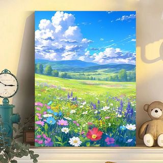 MOZI✨40 * 50cm / 30 * 40cm phong cảnh đồng quê tranh tô màu theo số tranh số hóa tranh sơn dầu số hoá bộ tô màu theo sốMục Vụ Kỹ Thuật Số Tranh Sơn Dầu Tự Làm Tô Màu Tranh Phong Cảnh Tranh Kỹ Thuật Số Tranh Tay Chữa Bệnh Giải Nén Tranh Sơn Dầu