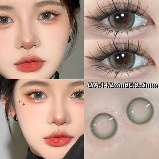 Yi tong Nan {Còn Hàng} Kính Áp Tròng Màu Trang Điểm Mắt Tươi Mới Cho Nữ