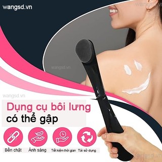 Dụng cụ bôi lưng có thể gập lại Kem chống nắng và kem dưỡng da tự Tan không có vết bẩn có thể gập lại cho lưng wsdvn