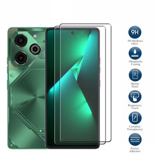 Full Cover Bảo Vệ Màn Hình Cho Tecno Pova 6 Neo 3 2 Kính Cường Lực Cho Tecno Pova 6 5 4 Pro Kính