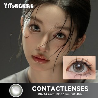 Kính áp tròng YITONGNIAN Kính truyện tranh màu nửa năm dùng một lần hàng ngày chăm sóc mắt ống kính làm đẹp