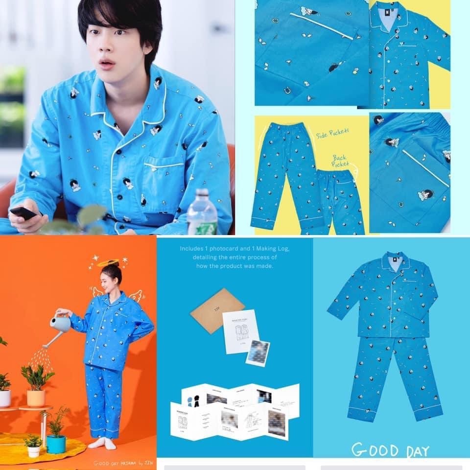 GOOD DAY PAJAMA BTS JIN アーティストメイド BTS JIN GOOD DAY PAJAMA