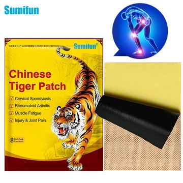 8 Chiếc Trung Quốc Hổ Miếng Dán Thảo Dược Y Tế Thạch Cao Giảm Đau Salonpas Miếng Dán Cho Đau Cơ Menthol Tự Dính Menthol Đau Miếng Dán Chăm Sóc Sức Khỏe