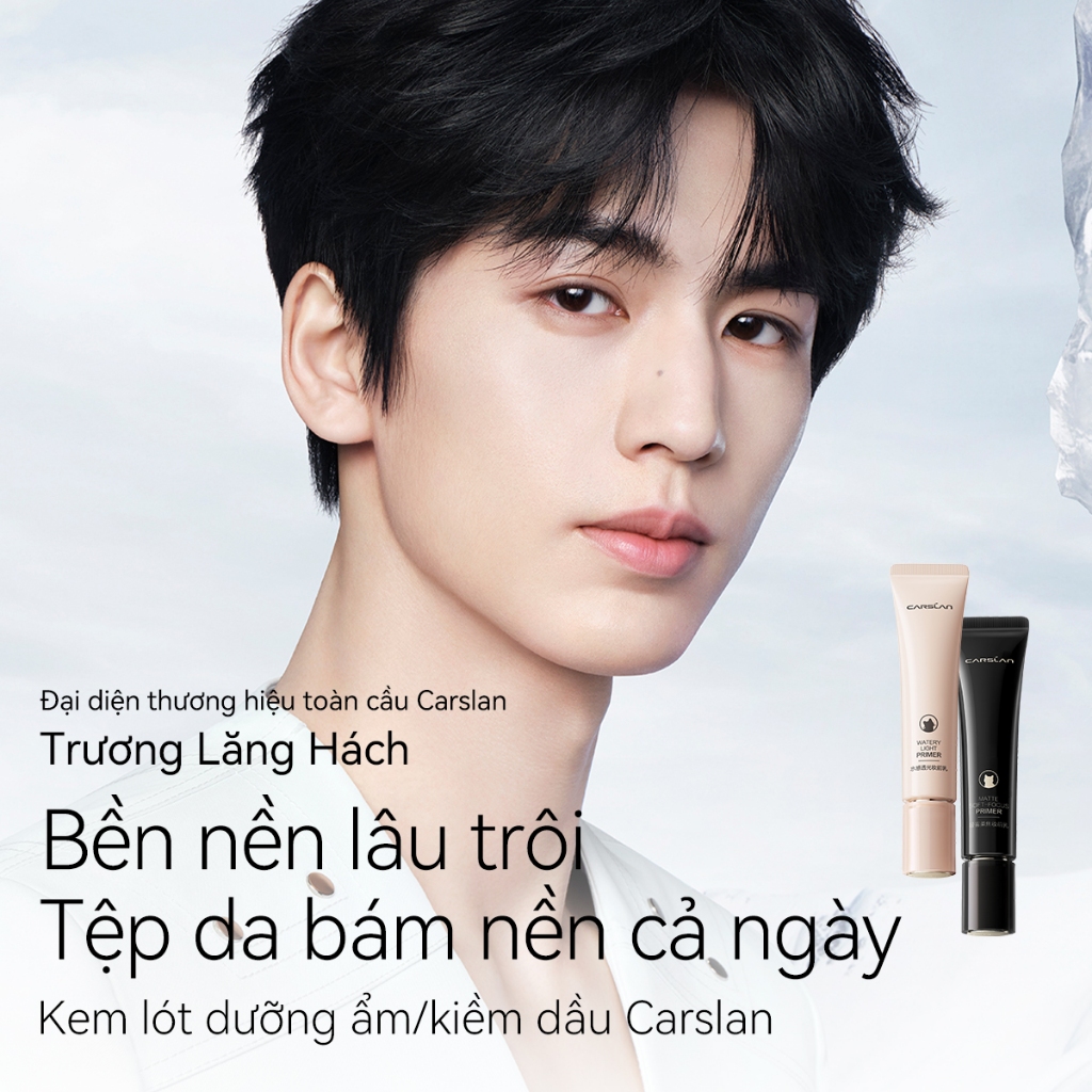 Kem lót trang điểm CARSLAN 24h dưỡng ẩm kiểm soát dầu lâu trôi không ...