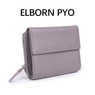 Mới Cao Cấp Lớp Đầu Tiên Ví Da Bò Nữ Thẻ Ngắn Đa Năng Da Thật Chính Hãng Ví Đựng Tiền Xu Quà Tặng Nữ + Hộp Quà Tặng