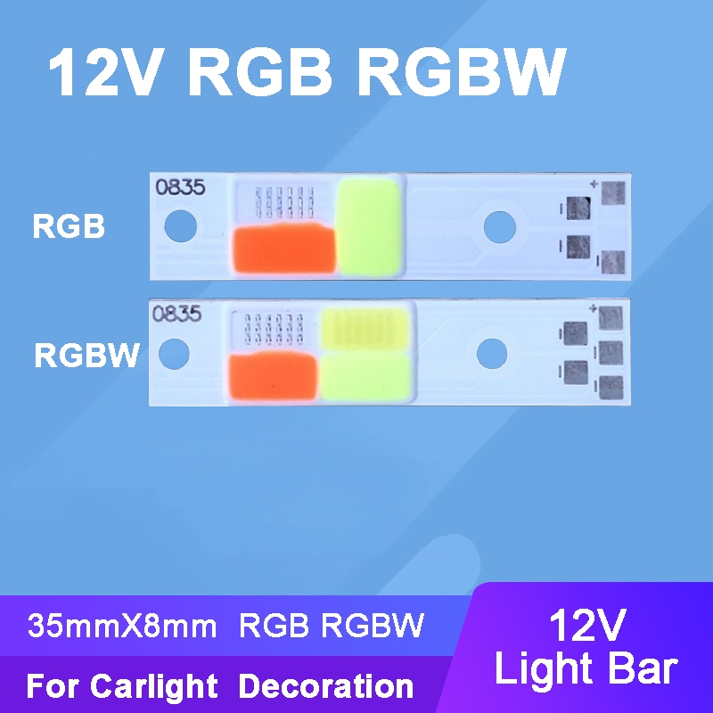 2 chiếc 9V - 12V 18W 24W RGB RGBW 35mm LED COB Light cho đèn trang trí ...