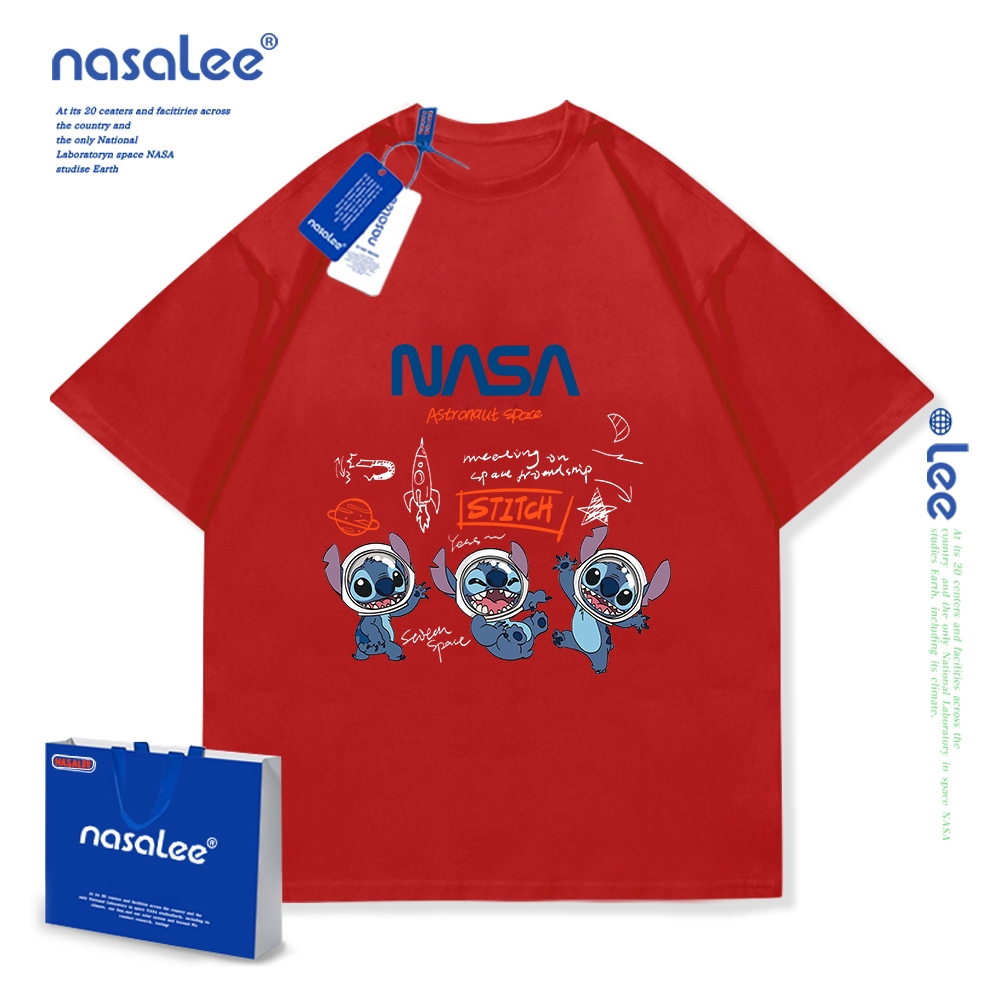 Nasa Pure Cotton Tay Ngắn 2025 Phong Cách Mới Trẻ Em Tay Ngắn Mềm Mại Thoải Mái Thời Trang Dễ Thương