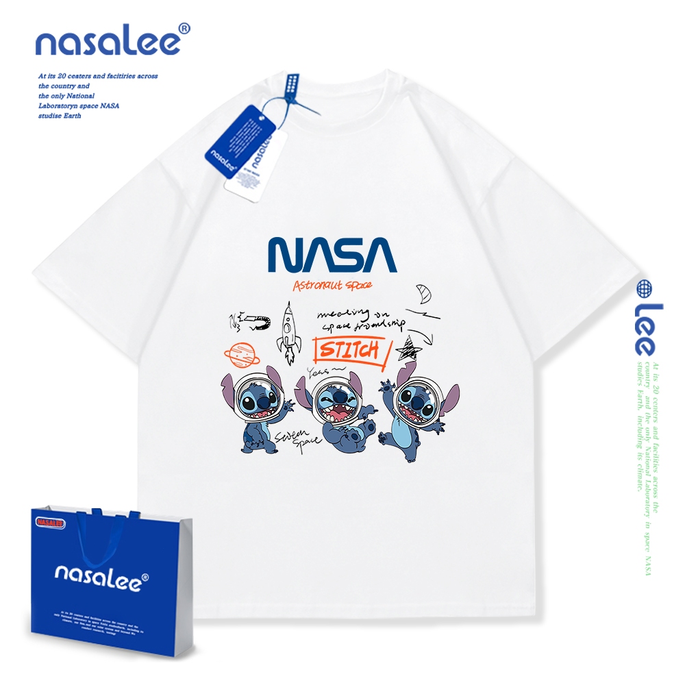 Nasa Pure Cotton Tay Ngắn 2025 Phong Cách Mới Trẻ Em Tay Ngắn Mềm Mại Thoải Mái Thời Trang Dễ Thương