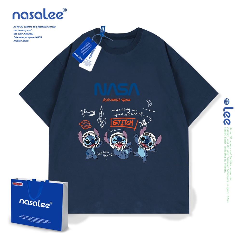 Nasa Pure Cotton Tay Ngắn 2025 Phong Cách Mới Trẻ Em Tay Ngắn Mềm Mại Thoải Mái Thời Trang Dễ Thương