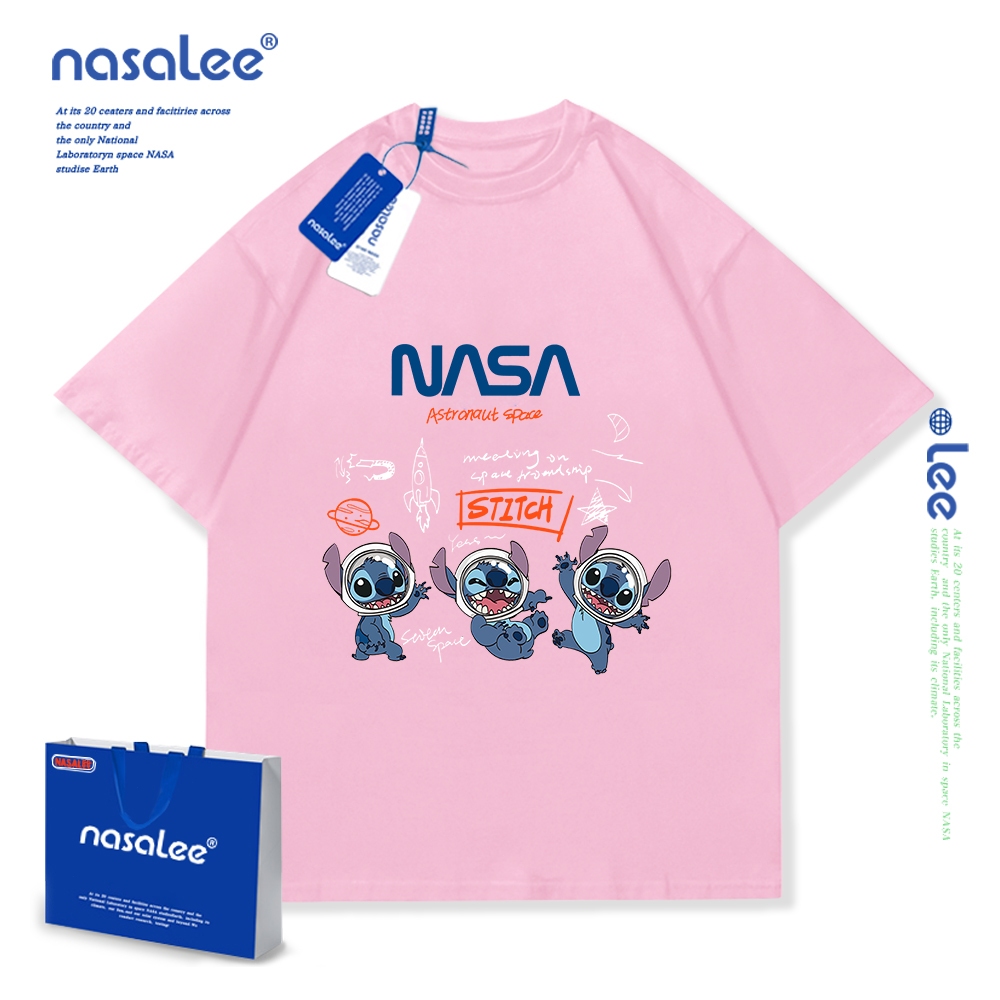 Nasa Pure Cotton Tay Ngắn 2025 Phong Cách Mới Trẻ Em Tay Ngắn Mềm Mại Thoải Mái Thời Trang Dễ Thương