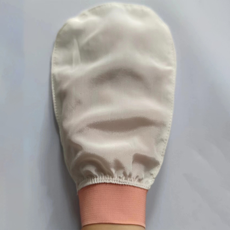 Cyp Silk Tẩy Tế Bào Chết Khăn Mặt Làm Đẹp Mềm Mại Tẩy Tế Bào Chết Da Chà Lụa Tắm Mặt Găng Tay Vinh Quang
