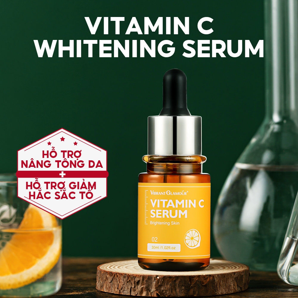 Ảnh Tinh chất vitamin C VIBRANT GLAMOUR Làm trắng  chống nhăn và Dưỡng ẩm 30ml 1