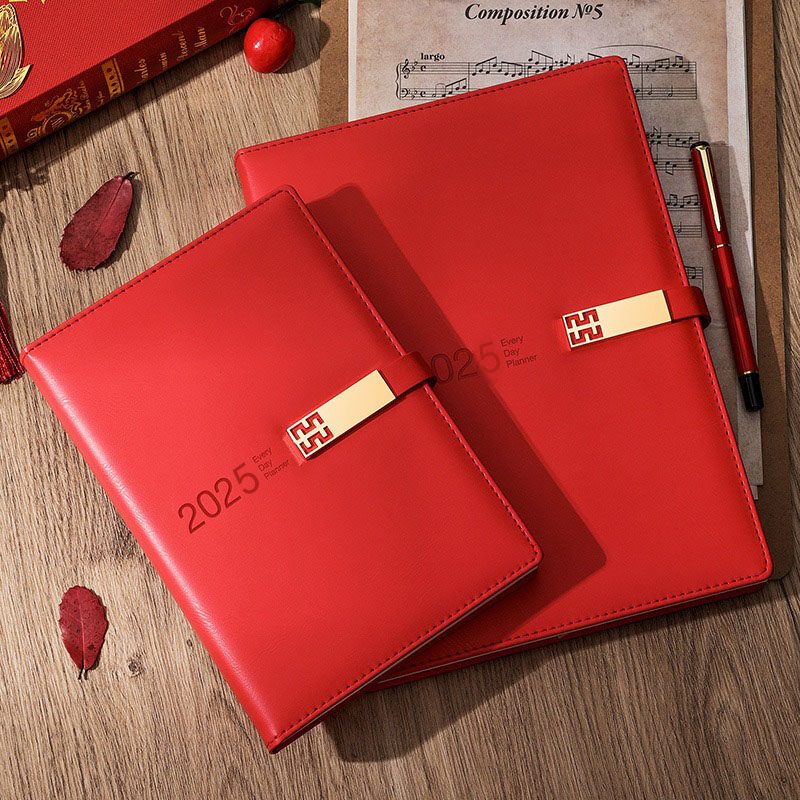 Chương trình nghị sự 2025 Sổ tay và Notepad Văn phòng phẩm Người tổ ...