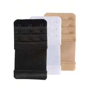 3 Chiếc Mềm Mại Co Giãn 3 Hàng X 3 Móc Áo Ngực Mở Rộng