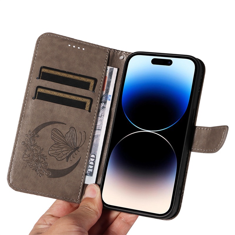 Ốp Lật Cho Samsung Galaxy A81 A91 S8 S9 S10 Note 8 9 20 10 + Pro Plus Ultra Lite S10E M60S M80S Bao Da Nổi Khe Cắm Thẻ Có Dây Buộc Ví