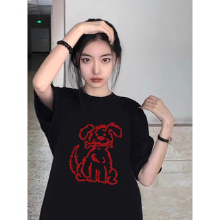 HIIXIIVI Áo Thun Nữ Tay Ngắn Oversize Plus Size 3XL, Cotton, Thương Hiệu Địa Phương