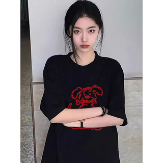HIIXIIVI Áo Thun Nữ Tay Ngắn Oversize Plus Size 3XL, Cotton, Thương Hiệu Địa Phương