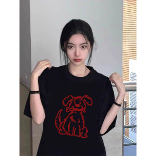 HIIXIIVI Áo Thun Nữ Tay Ngắn Oversize Plus Size 3XL, Cotton, Thương Hiệu Địa Phương