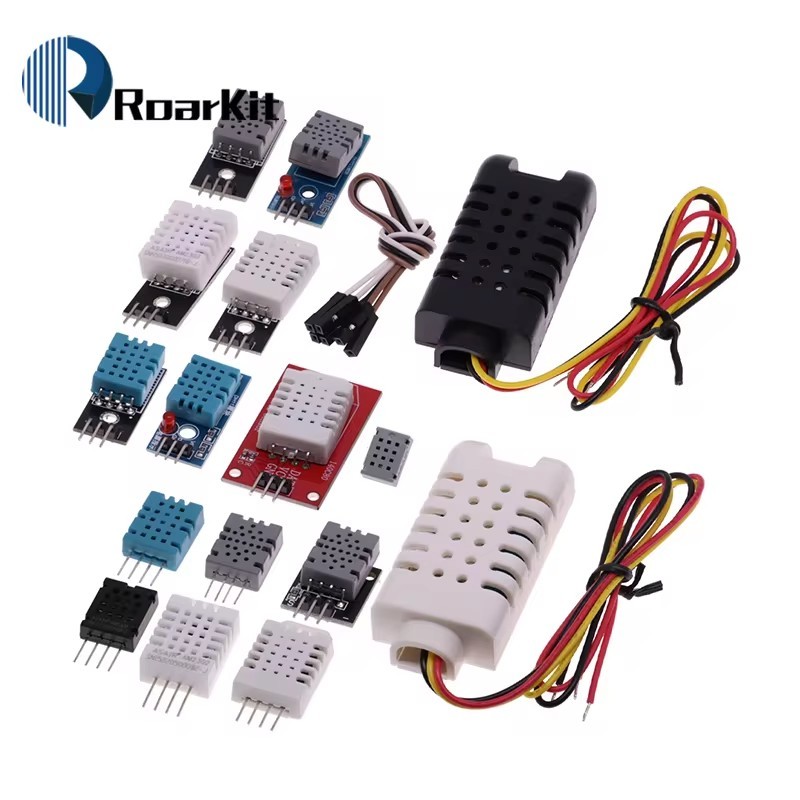 Cảm biến nhiệt độ kỹ thuật số và độ ẩm tương đối DHT11 DHT22 AM2302B ...