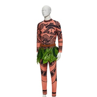 Nam Cao Cấp Maui Cosplay Người Lớn Disney Moana Đại Dương Hóa Trang Halloween Lạ Mắt