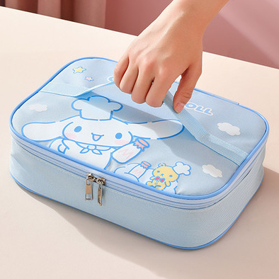 Túi đựng đồ ăn trưa vuông Sanrio Túi đựng đồ ăn trưa cách nhiệt Túi xách Túi đựng đồ ăn trưa tròn Túi Bento chống thấm nước Túi đựng hộp cơm trưa chống dầu Túi cách nhiệt Túi Bento Túi đựng đồ ăn trưa cách nhiệt