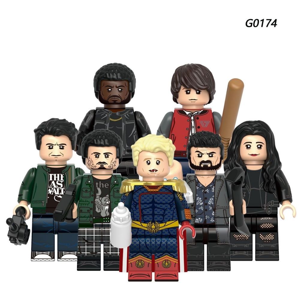 Khối Đồ Chơi Hình The Boys Homelander Frenchi Ryan Kimiko Khối Xây Dựng ...