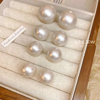 DREJEW 925 kim bạc Pháp retro hình học ngọc trai bông tai đi lại thời trang thích hợp ánh sáng sang trọng phong cách cung điện bông tai cao cấp không gây dị ứng